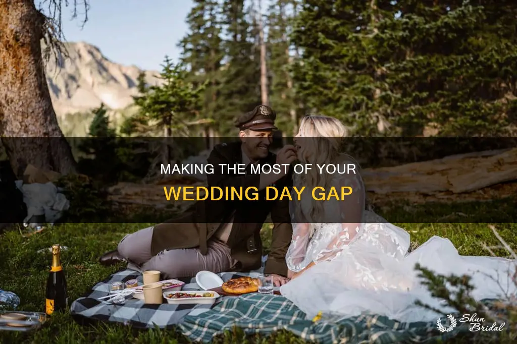 what do couples do between wedding and reception