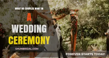 Dreaming of 'I Do': Couples' Top Wedding Ceremony Wishes