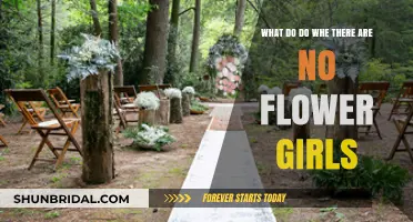 Creative Alternatives When There Are No Flower Girls for Your Wedding