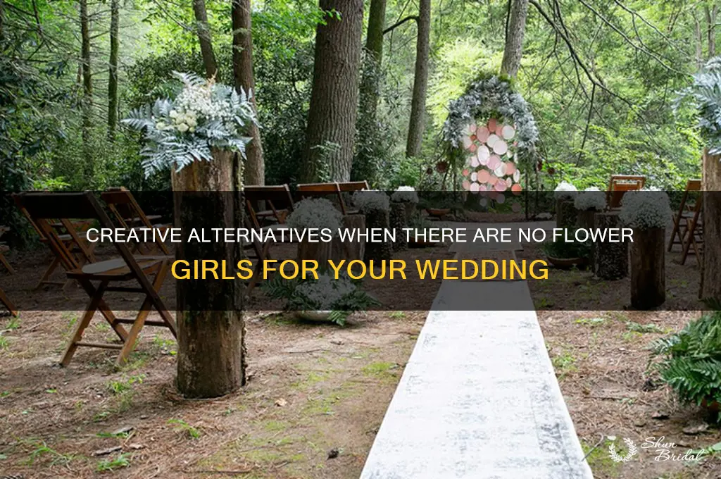 what do do whe there are no flower girls