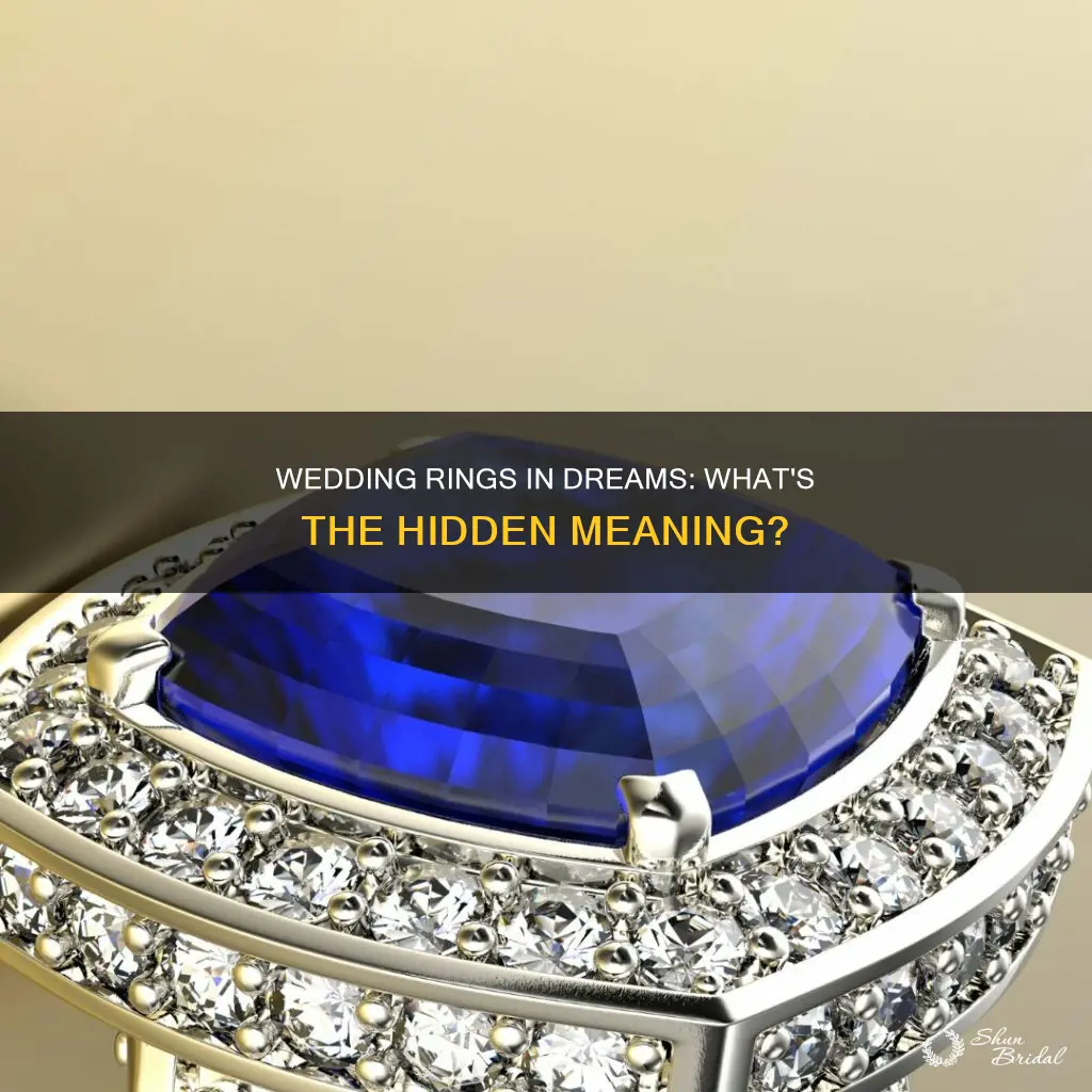 what do dreams about wedding rings mean