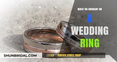 Personalized Wedding Ring Engravings: Creative Ideas
