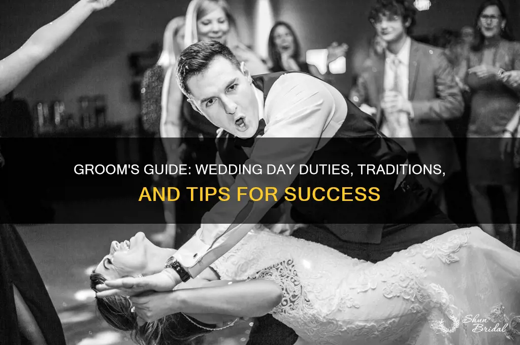 what do grooms do on wedding day