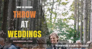 Grooms' Wedding Toss Traditions: What to Throw and Why