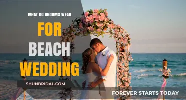 Seaside Elegance: A Guide to Groom's Beach Wedding Attire