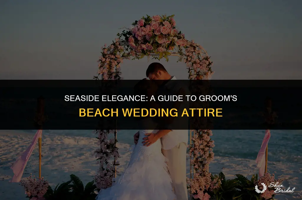 what do grooms wear for beach wedding
