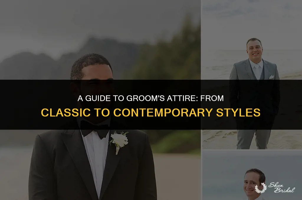 what do grooms wear