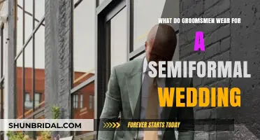 Semi-Formal Wedding Attire Guide: What Groomsmen Should Wear