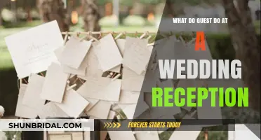 Guests' Guide to a Wedding Reception