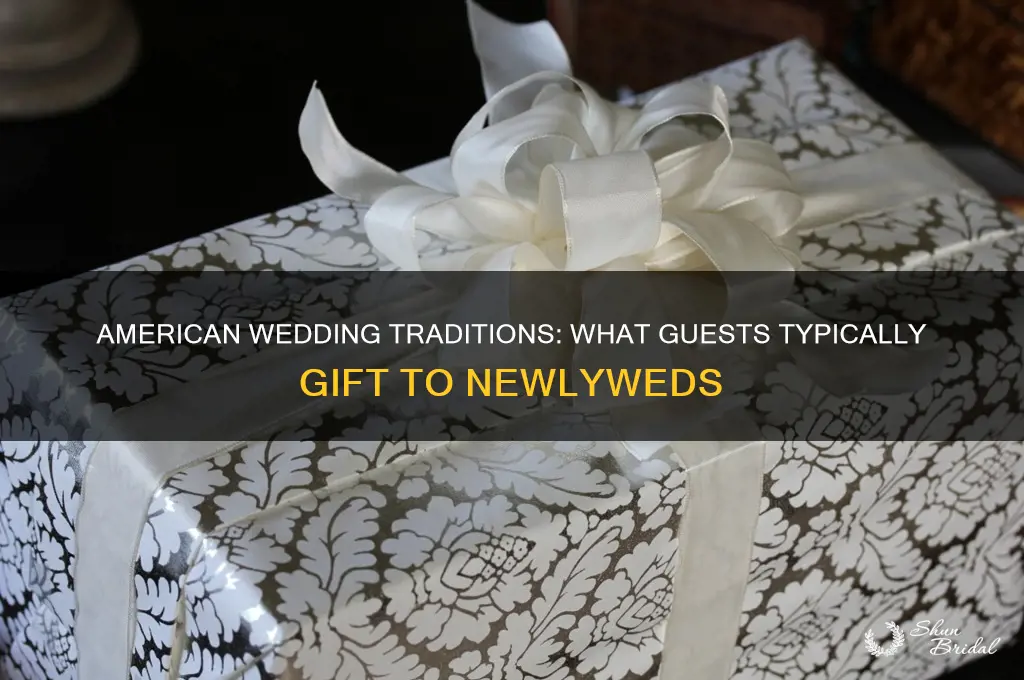 what do guests offer in weddings in america