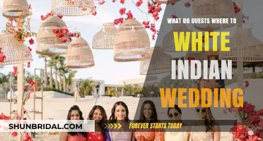 What to Wear as a Guest to a White Indian Wedding