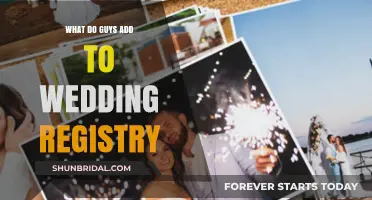 Groom's Guide to Wedding Registry Must-Haves