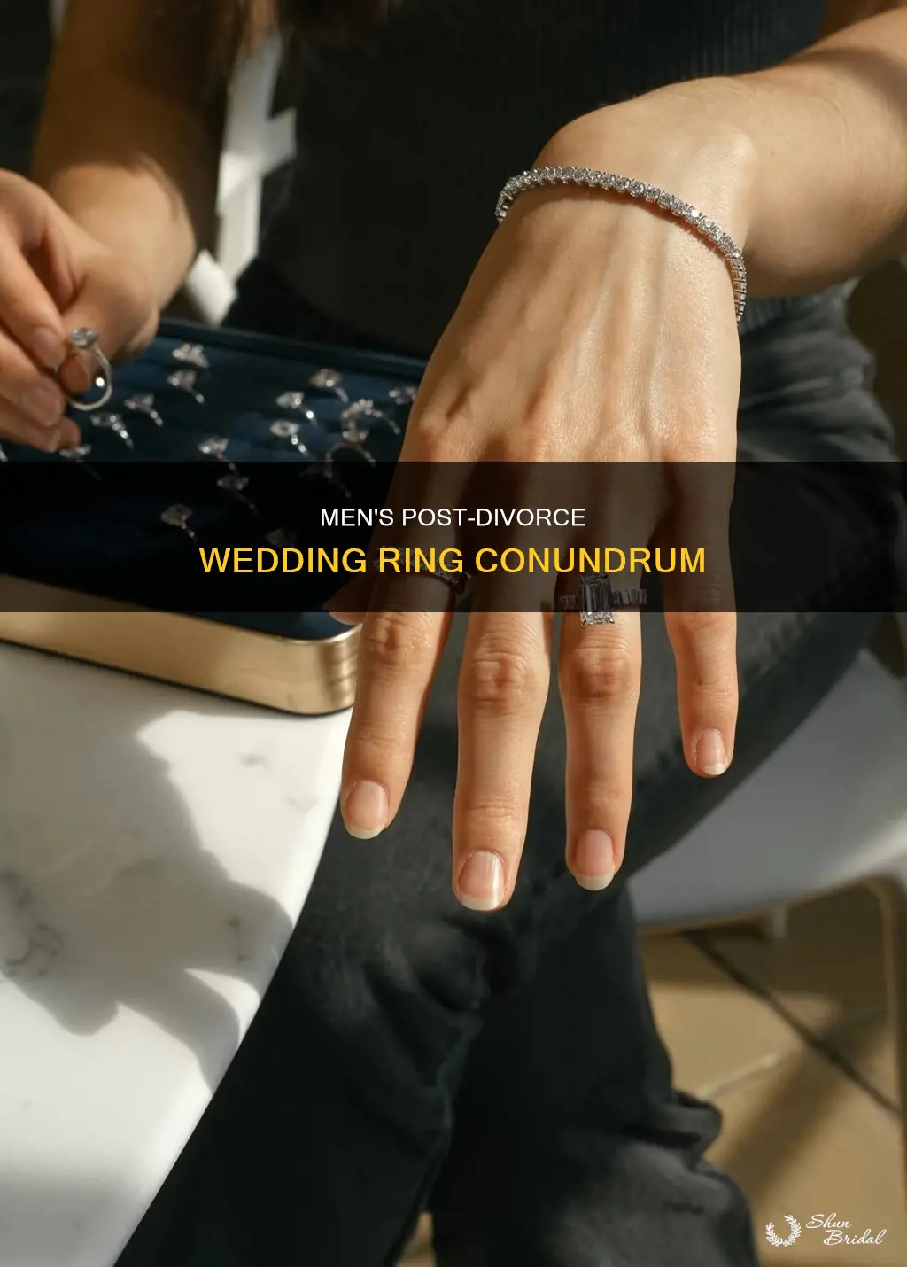 what do guys do with wedding rings after divorce
