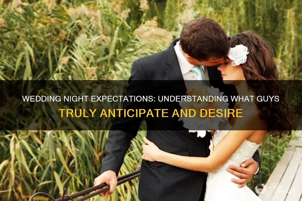 what do guys expect on the wedding night