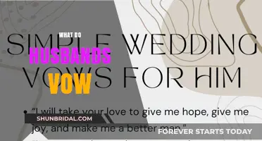 Understanding the Sacred Promises: What Husbands Vow in Marriage