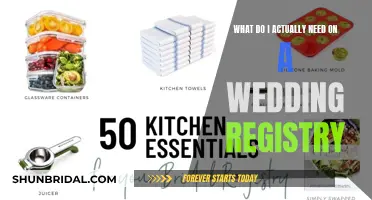 The Wedding Registry: Essentials for Your Dream List