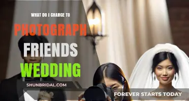 How to Price Wedding Photography for Friends