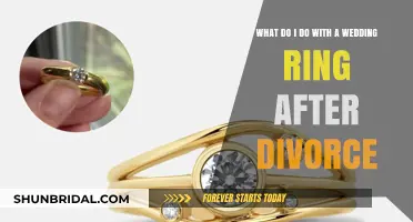 Options for Wedding Rings After Divorce