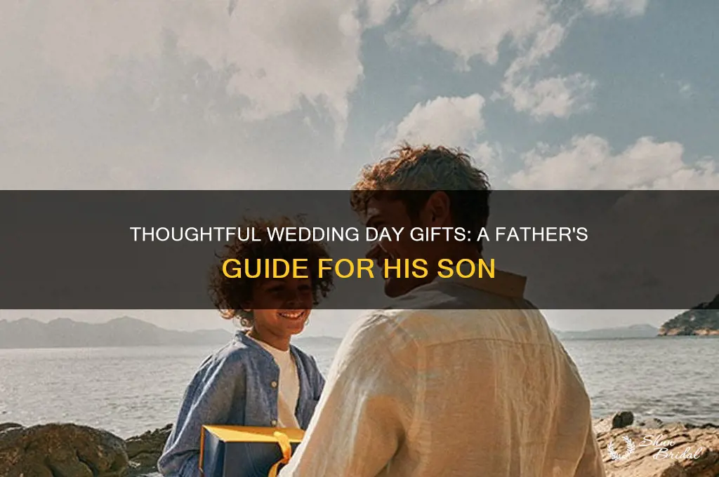 what do I give my son on his wedding day