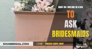 The Perfect Bridesmaid Proposal Box