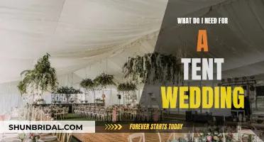Tent Wedding Essentials: What You Need to Know