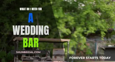 A Wedding Bar: Stocking Up for the Big Day