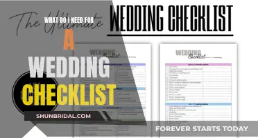 The Ultimate Wedding Day Checklist: What You Need