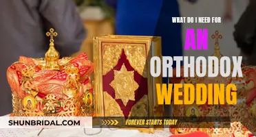 Orthodox Wedding: Essential Items for the Ceremony