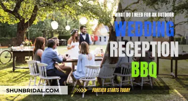 Outdoor Wedding Reception BBQ: What You Need
