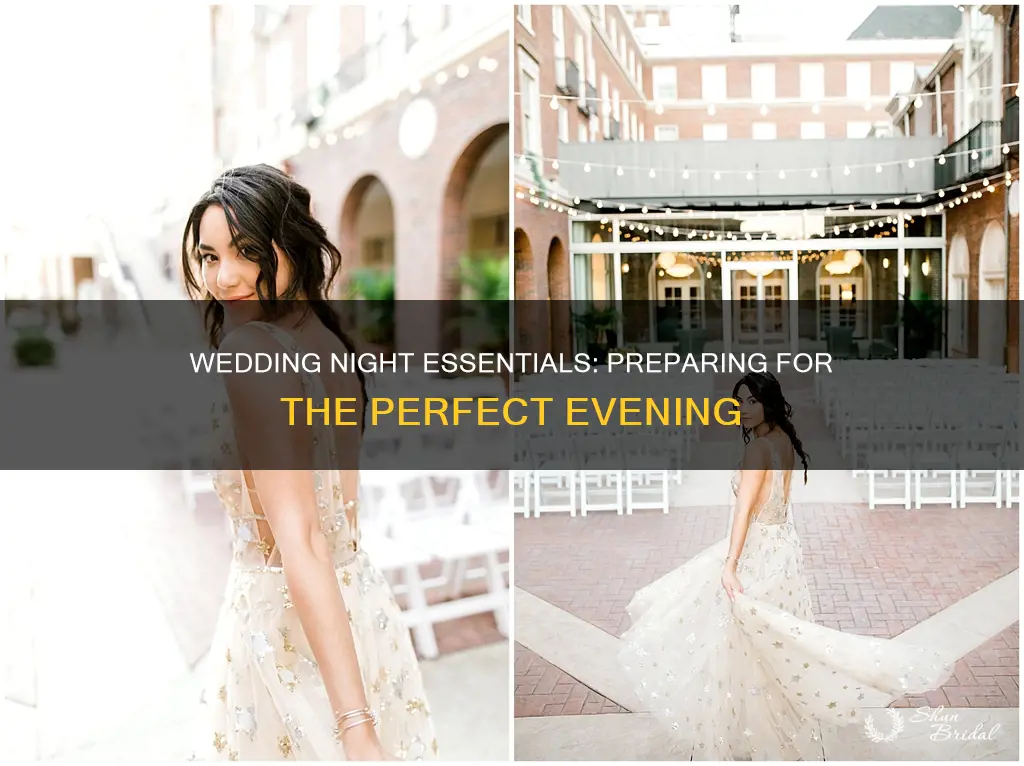 what do I need for my wedding night