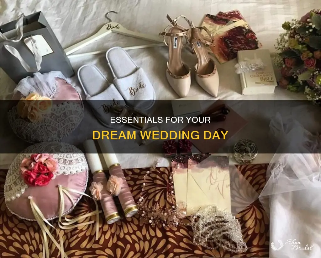 what do I need for my wedding