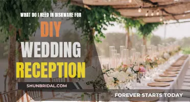 Dishware Essentials for a DIY Wedding Reception