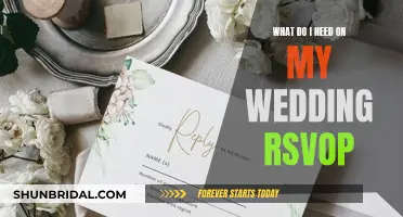Essential Elements for Your Wedding RSVP