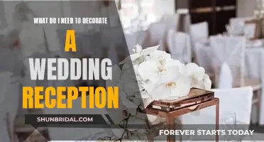 Wedding Reception Decor: Essential Items for a Magical Day