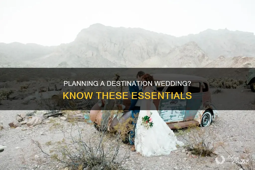 what do I need to know about destination weddings