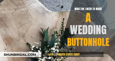 Crafting Wedding Buttonholes: Supplies You Need