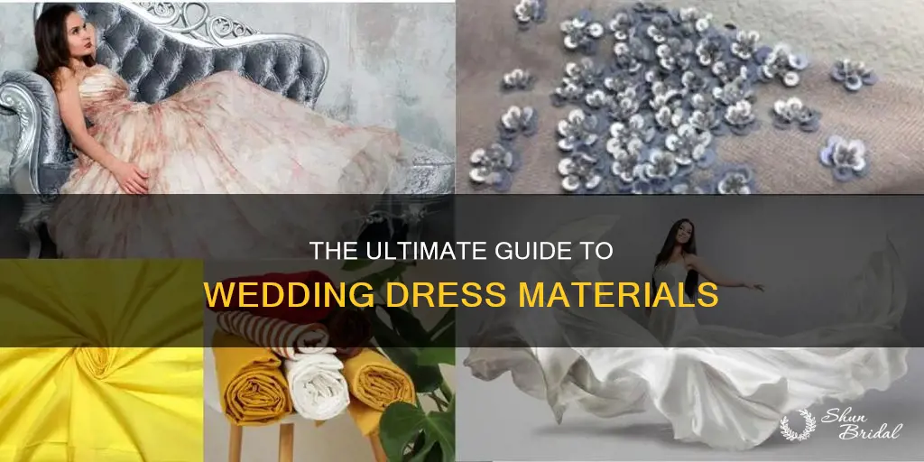 what do I need to make a wedding dress