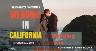 Officiating a Wedding in California: What You Need to Know