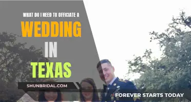 How to Officiate a Texas Wedding