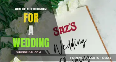 Planning a Wedding: What You Need to Organize