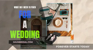 Essential Packing List for a Wedding