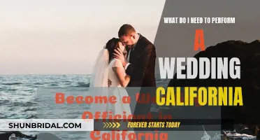 A Guide to Legally Officiating Weddings in California