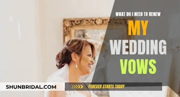 Planning to Renew Your Wedding Vows? Here's What You'll Need