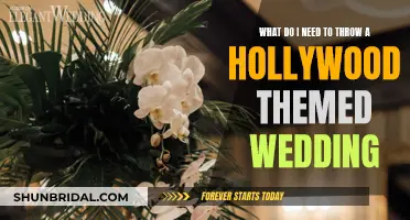 Hollywood Wedding: Props, Glamour, and Glitz