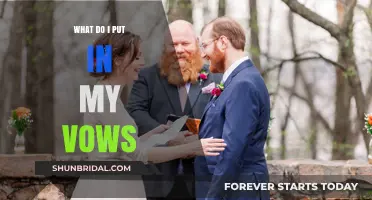 Crafting Heartfelt Vows: Essential Elements to Include in Your Promises