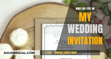 The Wedding Invitation: What to Include and Why