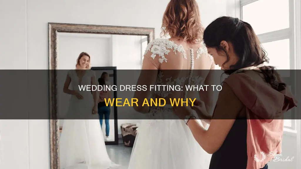 what do I wear to a wedding dress fitting