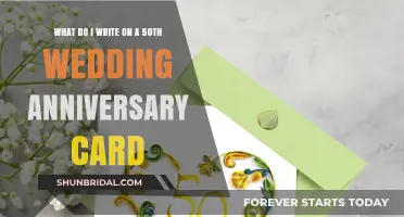 Celebrating 50 Years of Love: Perfect Anniversary Card Messages
