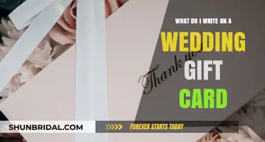 Thoughtful Wedding Gift Card Messages: Crafting the Perfect Note for the Couple