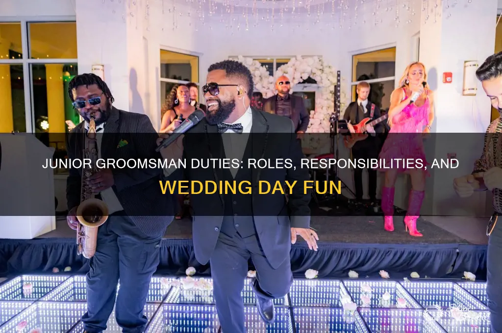 what do junior groomsman do